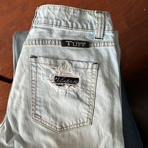 Cowgirl Tuff Victory jeans, size 28x35, bootcut
